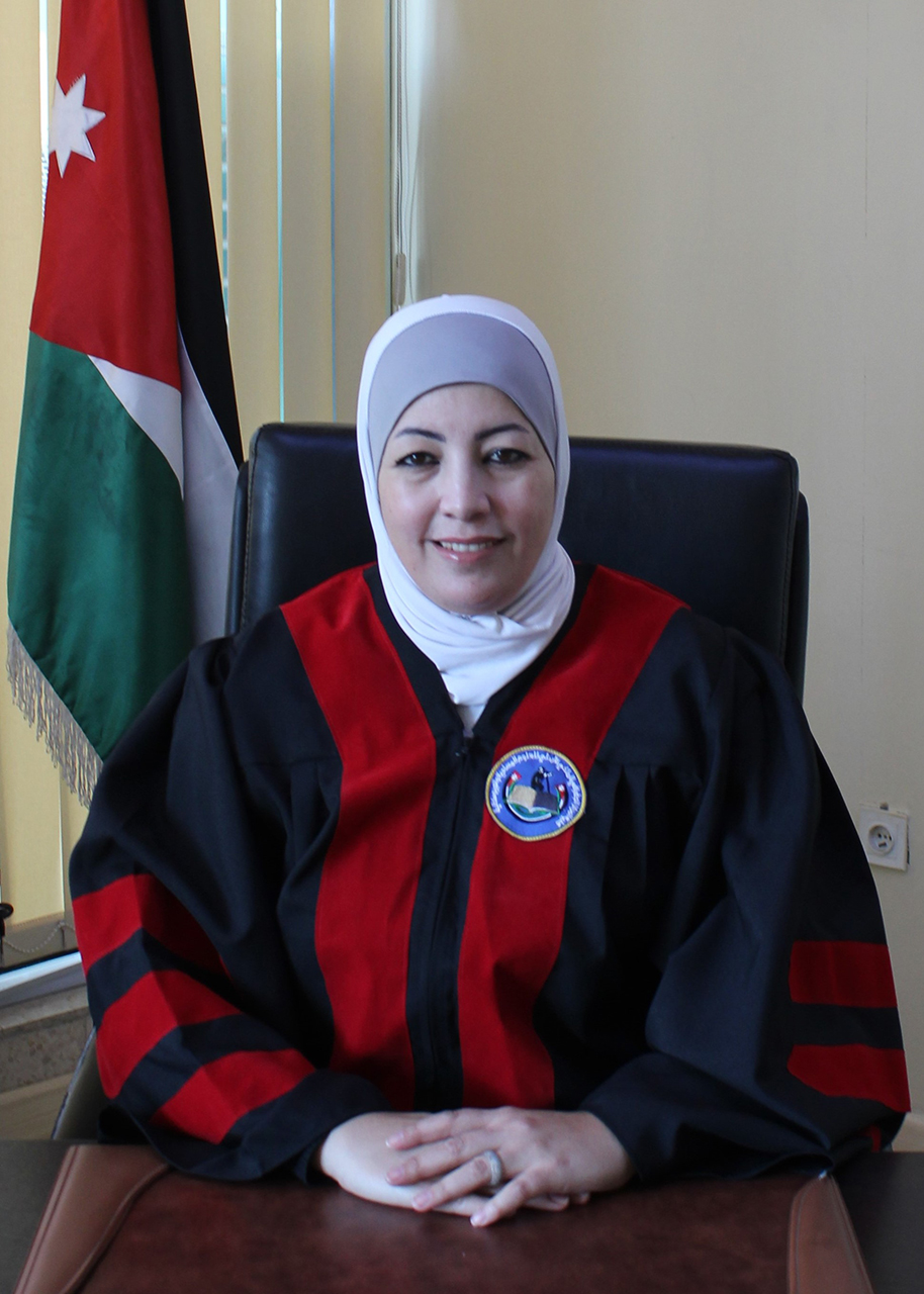 ايناس الحراحشة-رئيس قسم نظم المعلومات الجغرافيه والاستشعار عن بعد